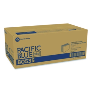Pacific Blue Select Disposable Patient Care Washcloths, 1-Pl