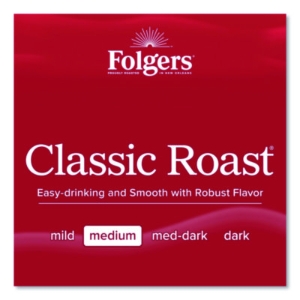 Classic Roast Ground Coffee Fraction Pack, 0.9 oz Fractional