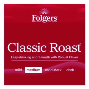 Classic Roast Ground Coffee Filter Pack, Regular, In-Room Lo