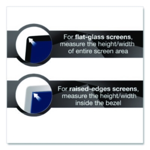 Frameless Blackout Privacy Filter for 24" Widescreen Flat-Pa