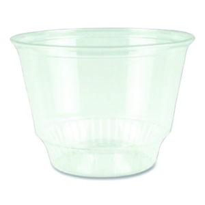 Plastic Cold Cups, Sundae, 8 oz, Clear, 1,000/Carton