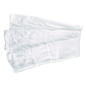 Knit Baby Diaper Rags, 2-Ply, 15 x 18, White, 25 lb/Carton