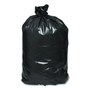 Linear Low Density Large Trash and Yard Bags, Open-Face, 33