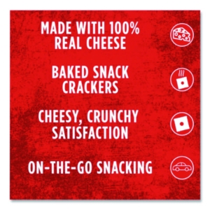 Cheez-It Crackers, Original, 1.5 Oz Pack, 45 Packs/carton