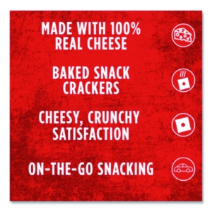 Cheez-It Crackers, 1.5 Oz Bag, Reduced Fat, 60/carton