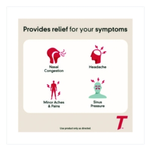 Sinus Severe Acetaminophen Daytime Pain Reliever Caplet, 2 C
