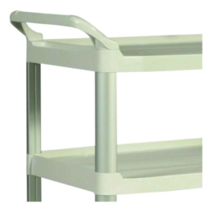 Xtra Utility Cart with Open Sides, Plastic, 3 Shelves, 300 l