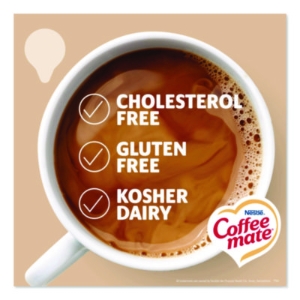 Liquid Coffee Creamer, Original, 0.38 oz Mini Cups, 50/Box,