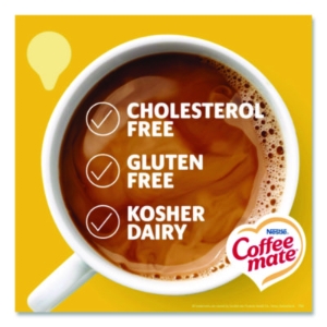 Liquid Coffee Creamer, Hazelnut, 0.38 oz Mini Cups, 50/Box,