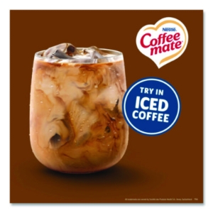 Liquid Coffee Creamer, Snickers, 0.38 oz Mini Cups, 200/Cart