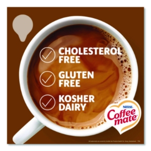 Liquid Coffee Creamer, Snickers, 0.38 oz Mini Cups, 200/Cart