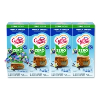 Liquid Coffee Creamer, Zero Sugar French Vanilla, 0.38 oz Mi