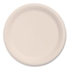 Compostable Molded Fiber Dinnerware, ProPlanet Seal, Plate,