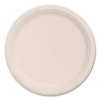 Compostable Molded Fiber Dinnerware, ProPlanet Seal, Plate,