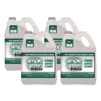 Pro Food Service Cleaner, 1 gal Bottle, 4/Carton