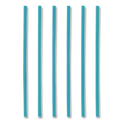 Marine Biodegradable Straws, 8.5", Pha, Ocean Blue, Wrapped,