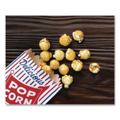 Pinch-Bottom Paper Popcorn Bag, Delicious Popcorn: Circus Cl
