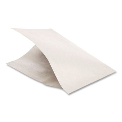 Dubl Open Single-Serve Bags, 7" x 0.75" x 6.75", White, 8,00