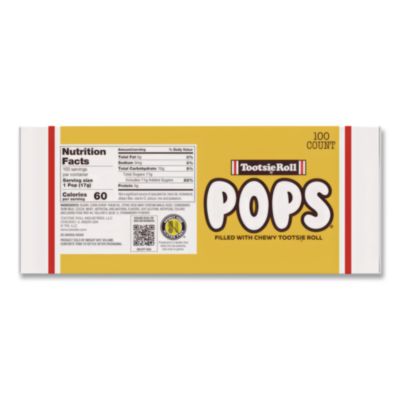 Tootsie Pops, Assorted Original Flavors, 0.6 oz Lollipops, 1