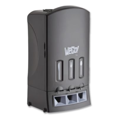 Trio Utensil Dispenser, Holds 100 Forks/100 Knives/100 Spoon
