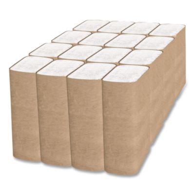 Perform Multifold Towels, 2-Ply, 9 x 9.45, White, 150/Pack,