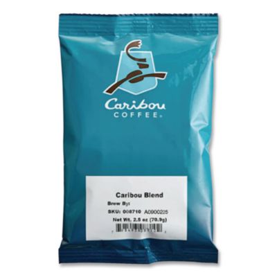 Caribou Blend Ground Coffee, 2.5 Oz, 18/carton