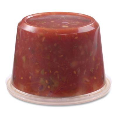PolyPro Microwavable Deli Container Lids, Clear, Plastic, 50