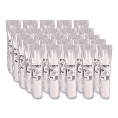 RK Ribbed Cold Drink Cups, 7 oz, Plastic, Clear, 100/Bag, 25