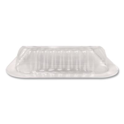 Plastic Dome Lid, 8.25 x 8.25 x 1.5, Clear, 500/Carton