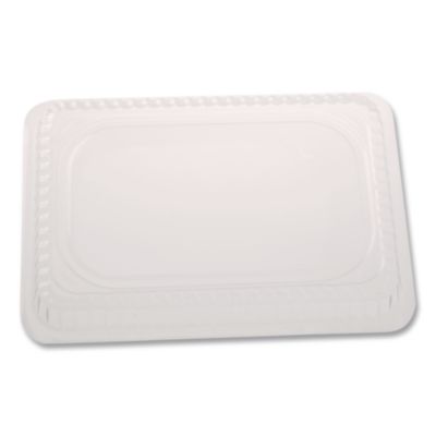 Plastic Dome Lids, Fits Oblong Pans 2061/2062, 8.25 x 5.88,