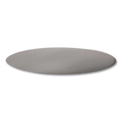 Foil Laminated Board Lids, 8.25" Diameter, Silver, Aluminum,
