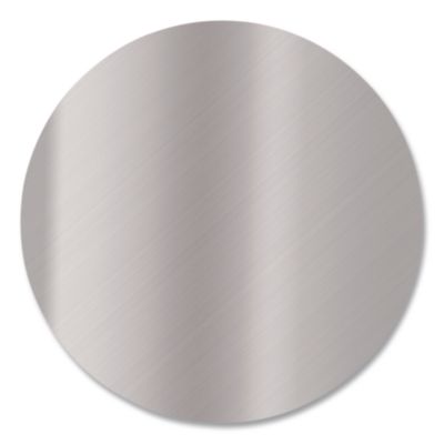 Foil Laminated Board Lids, 8.25" Diameter, Silver, Aluminum,