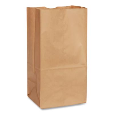 Grocery Paper Bags, 6# Size, 35# Basis Weight, 5.88" x 3.63"