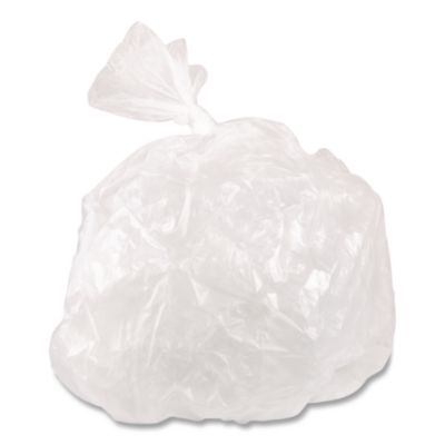 Food Bags, 5.5 gal, 10" x 8" x 24", Clear, 500/Carton