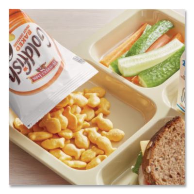 Goldfish Crackers, Cheddar, Single-Serve Snack, 1.5oz Bag, 7
