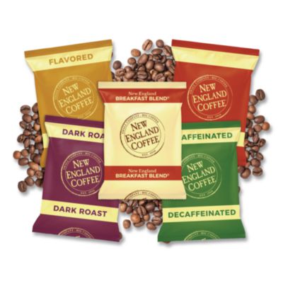 Coffee Portion Packs, French Dark Roast, 2.5 Oz Pack, 24/box