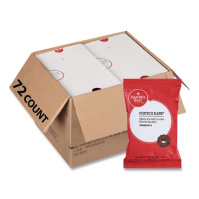 Premeasured Coffee Packs, Portside Blend, 2.1 oz Packet, 72/