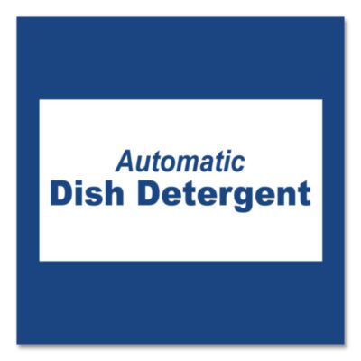 Automatic Dish Detergent, Lemon Scent, Powder, 1 oz Pack, 20