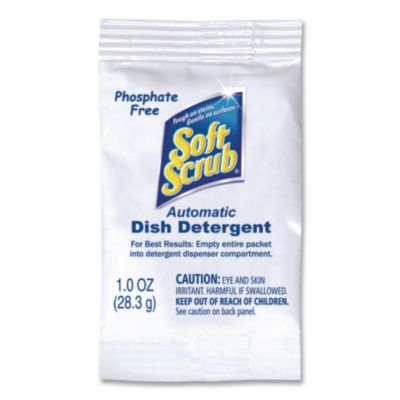 Automatic Dish Detergent, Lemon Scent, Powder, 1 oz Pack, 20