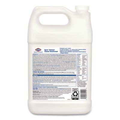 Spore Defense Cleaner Disinfectant, Closed System, Unscented
