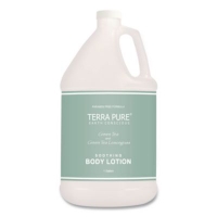 Terra Pure Lotion Gallon, 1 gal Bottle, Green Tea and Lemong