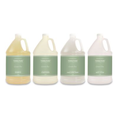 Terra Pure Conditioner Gallon, Green Tea Lemongrass Scent, 1
