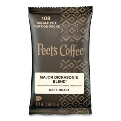 Coffee Portion Packs, Major Dickason's Blend, 2.5 Oz Frack P