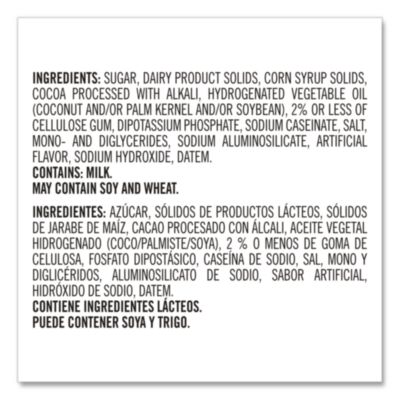Premium Hot Chocolate Mix, Rich Chocolate, 1.75 lb Bag, 6/Ca