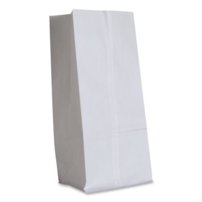 Grocery Paper Bags, 20# Size, 40# Basis Weight, 8.25" x 5.25