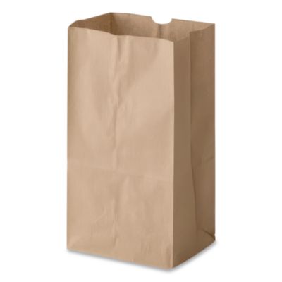 Grocery Paper Bags, 4# Size, Extra-Heavy-Duty, 50# Basis Wei