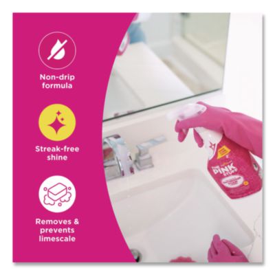 Miracle Bathroom Foam Cleaner, Fruity Scent, 25.4 oz Trigger