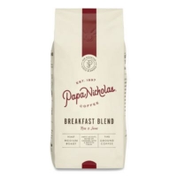 Premium Coffee, Whole Bean, Breakfast Blend, 32 oz Bag
