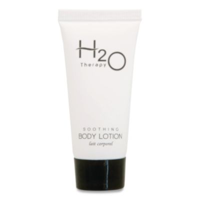 H2O Therapy Single Use Body Lotion, 0.85 oz Tube, White Tea