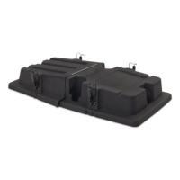 BRUTE Rotomolded Tilt Truck Lid, 28.85 x 57.10 x 9.7, Black
